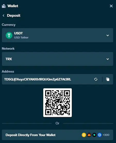 Depositing cryptocurrency into a Stake account